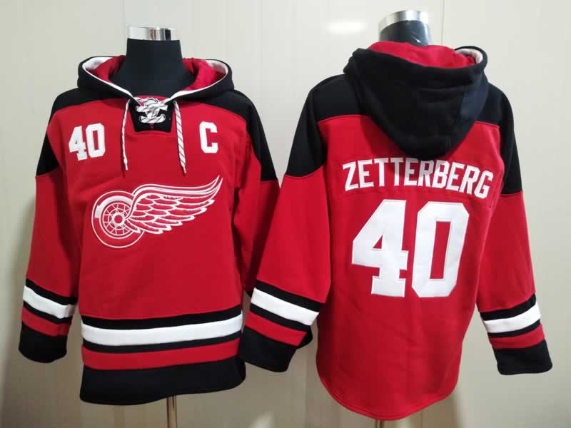Red Wings 40 Henrik Zetterberg Red All Stitched Pullover Hoodie,We sell and wholesale Red Wings 40 Henrik Zetterberg Red All Stitched Pullover Hoodie on line form chian!